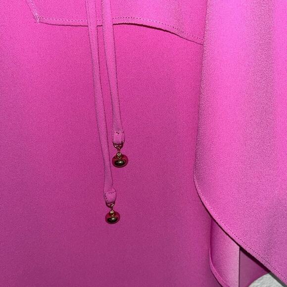 Trina Turk $298 Azzurra Layered Cape Minidress in Piazza Pink Size XS - Picture 6 of 7